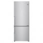 Refrigerador Smart Lg Botton Freezer 451 Litros 127V Inox Gc-B659Bsb