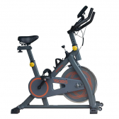 Bicicleta Ergométrica Spinning Athletic Advanced 150Bs Até 120Kg Cinza 04214