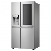 Refrigerador Smart Lg Side By Side Com Instaview Door In Door 601L 220V Inox Gc-X247Csb